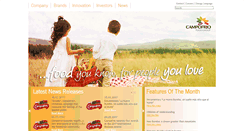 Desktop Screenshot of campofriofoodgroup.com